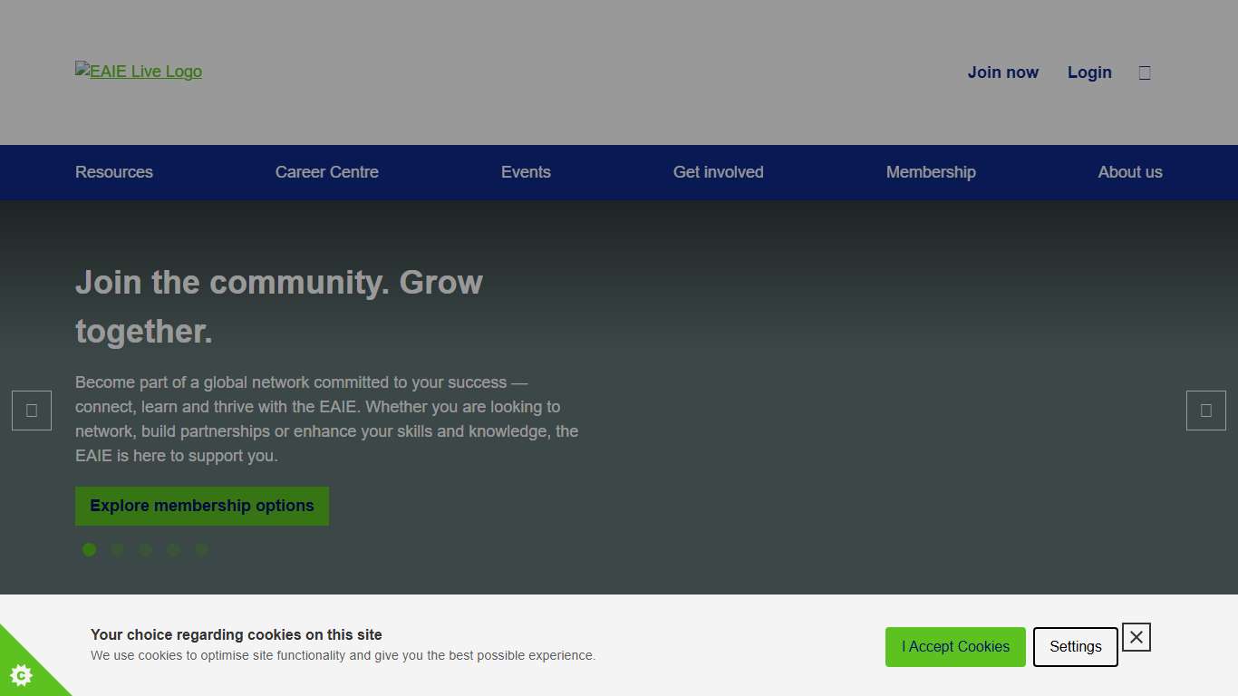 European Association for International Education EAIE Homepage